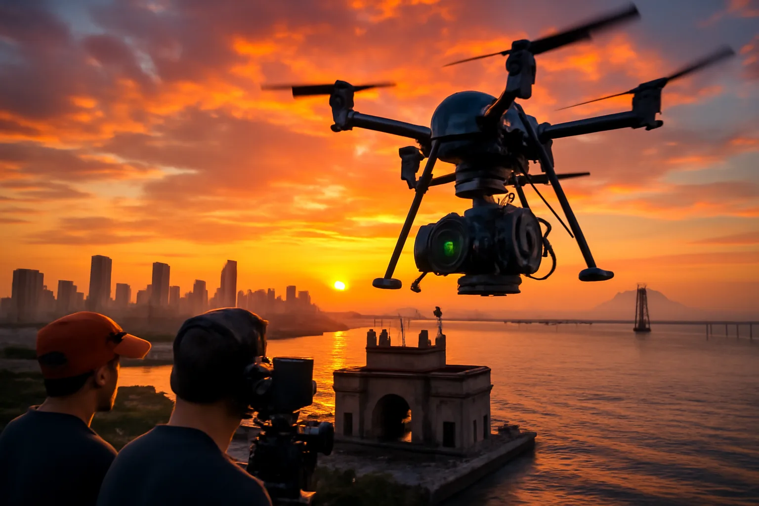 Aerial cinematography for film, TV and commercials in Jaunpur - 2